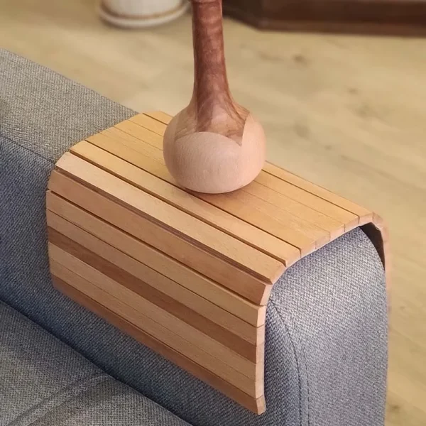 تخته چوبی روی دسته مبلمان چوب راش