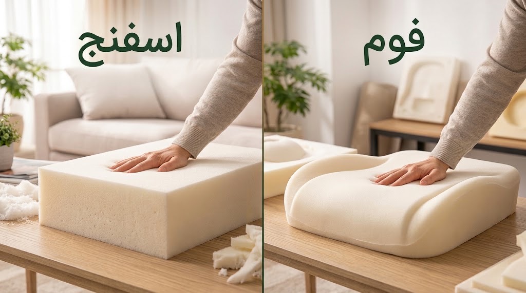 فوم بهتره یا اسفنج؟